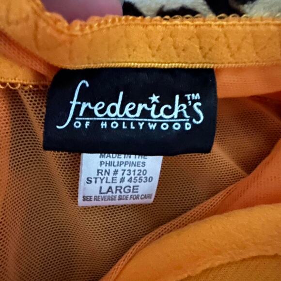 Vintage orange corset - Picture 2 of 3